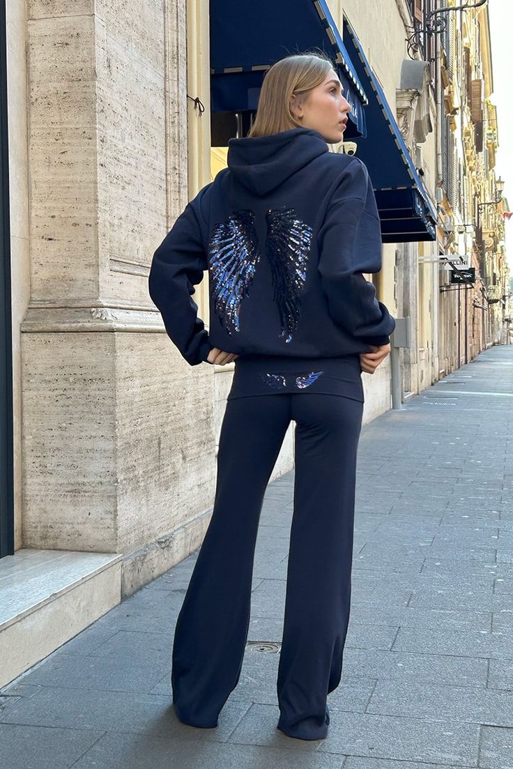 CZZ CHROME ANGEL OVERSIZED HOODIE